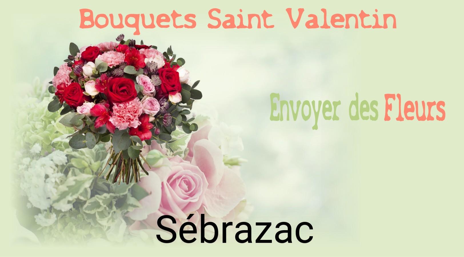 Roses de Saint-Valentin livrées à Sébrazac